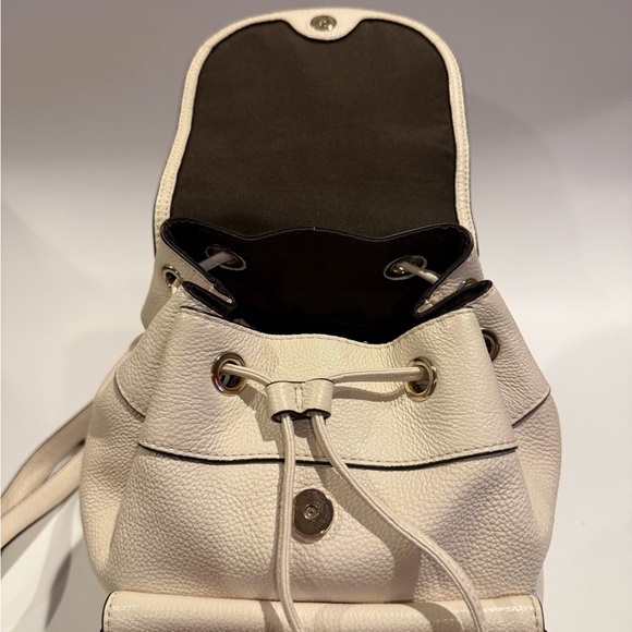 Coach Off-White Leather Mini Backpack - Picture 8 of 15